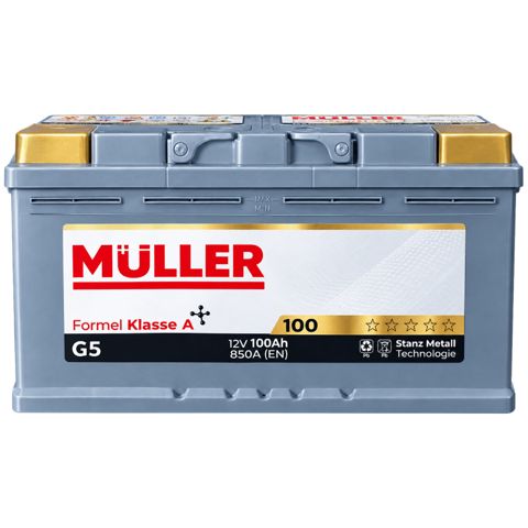 Avtomobil üçün akkumulyator Müller 100AH-850 SAE — Bakı