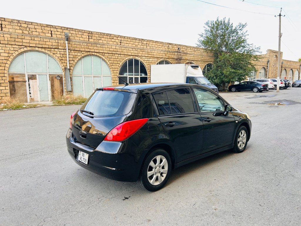 Nissan Tiida, 1.8 L, 2007 il, 186 000 km 90-VL-739 — Avtomobillər, Gəncə (4)