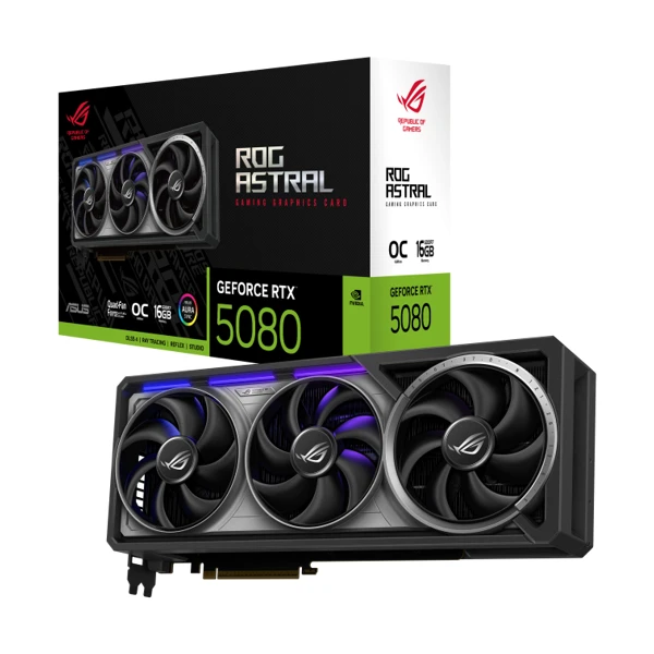 Asus ROG Astral GeForce RTX 5080 16 GB OC 90YV0LV0-M0NA00 — Mallar, Bakı