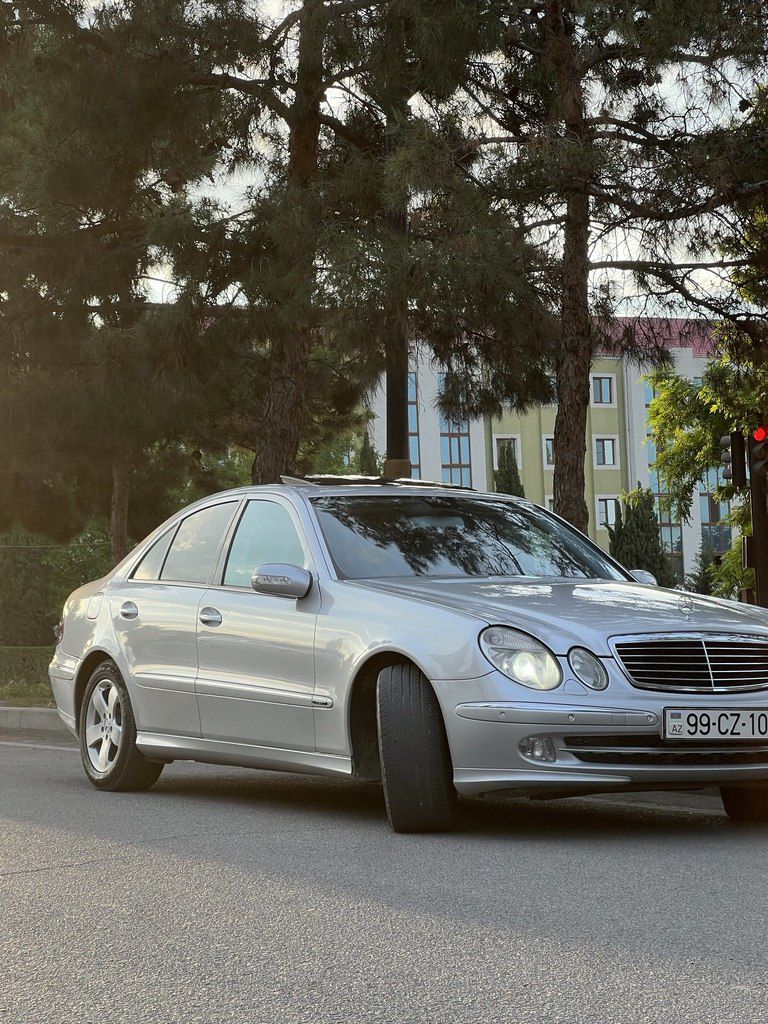 Mercedes E 320, 3.2 L, 2003 il, 244 000 km 99-CZ-108 — Avtomobillər, Şəmkir (7)
