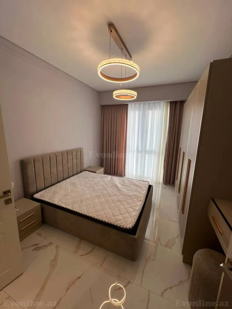 Kirayə verilir 3 otaqlı Mənzil Yeni tikili 100 m² Bakı, Nərimanov r., Bakmil m — Mənzil, Bakı (8)