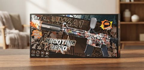 Oyuncaq avtomat Shooting Hero M4A1, 8+ yaş, rəngbərəng — Bakı