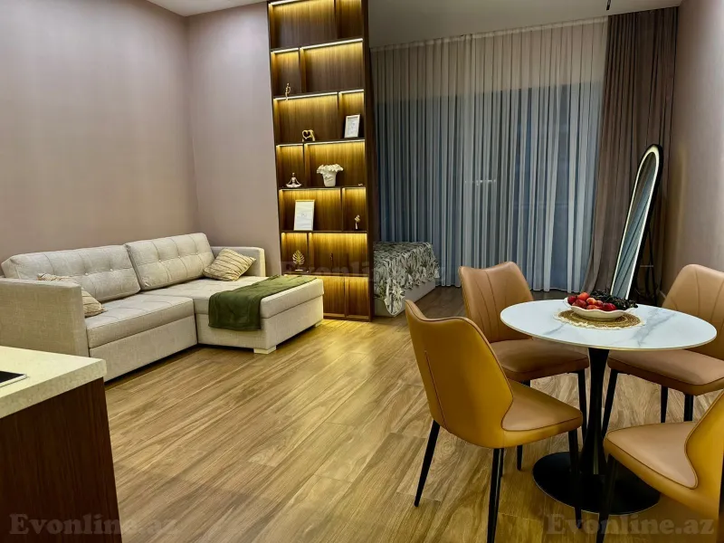 Kirayə verilir 1 otaqlı Mənzil Yeni tikili 57 m² Bakı, Sabunçu r — Mənzil, Bakı (2)