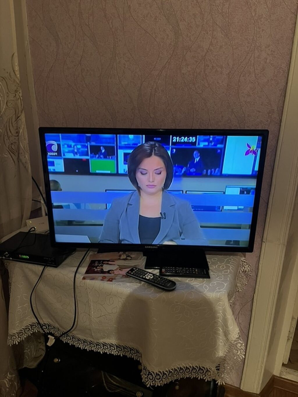 Samsung LED televizor - Ekran diaqonalı təxminən 32–40 düym — Televizorlar, Gəncə (3)