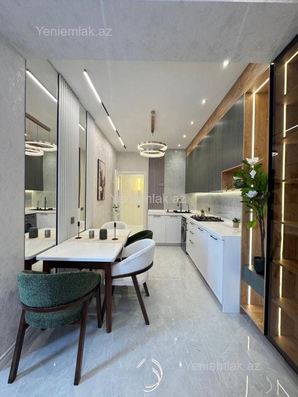 Satılır 3 otaqlı Bina evi menzil (Yeni tikili), 117 m², Nərimanov rayonu — Mənzil, Bakı (2)