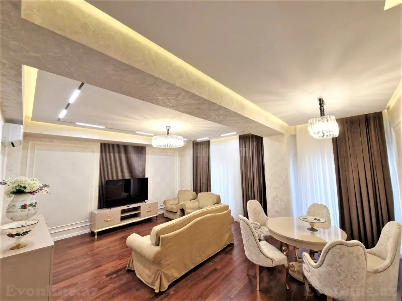 Kirayə verilir 5 otaqlı Mənzil Yeni tikili 230 m² Bakı, Xətai r., Ağ şəhər — Mənzil, Bakı (3)