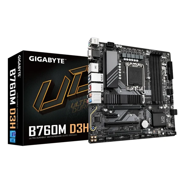 Gigabyte B760M D3H DDR5 Motherboard — Mallar, Bakı