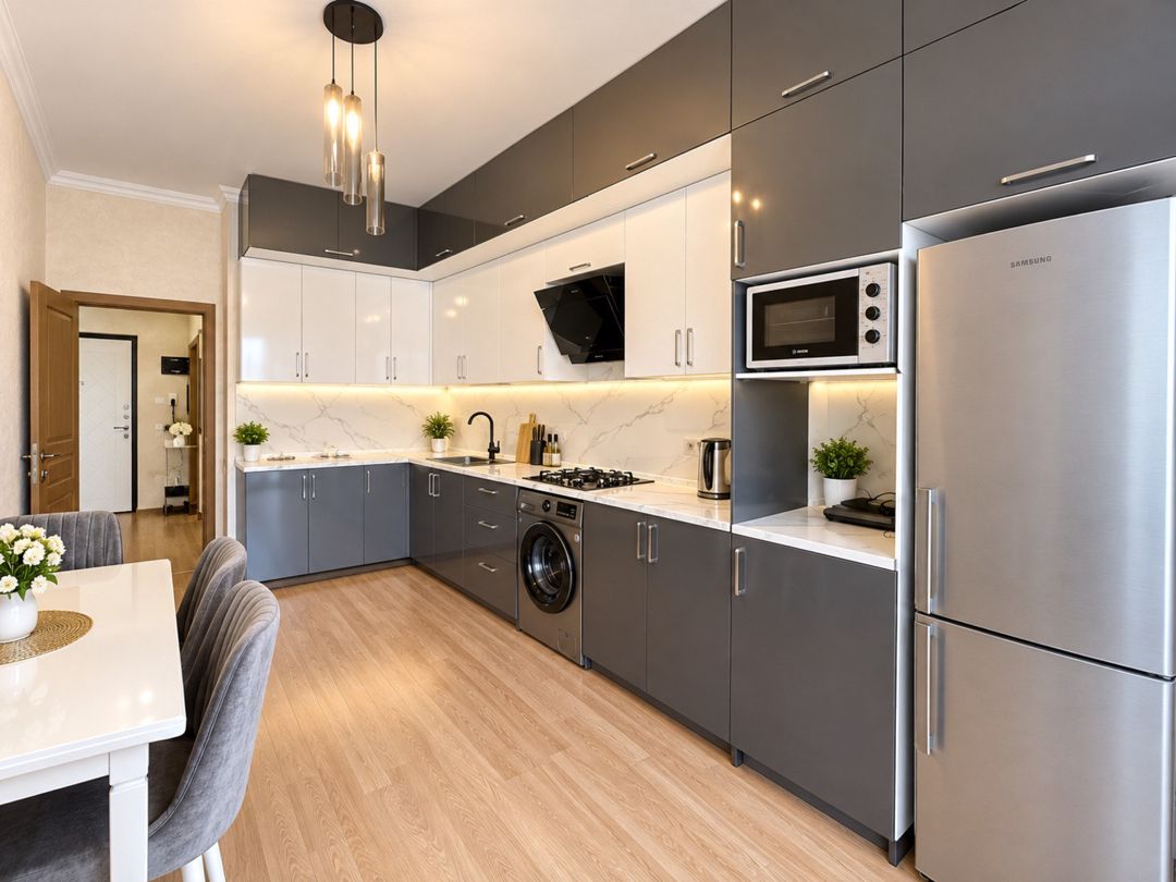 İcarəyə verilir 3 otaqlı yeni tikili 120 m² — Mənzil, Bakı (6)