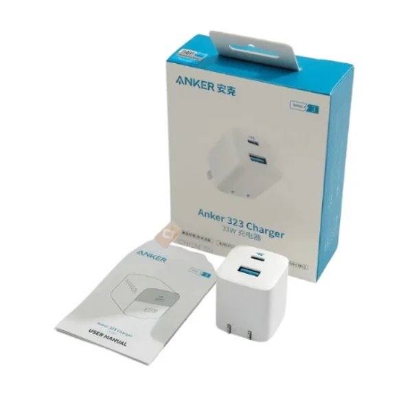 Anker Charger 323 33W White A2331G21 — Mallar, Bakı