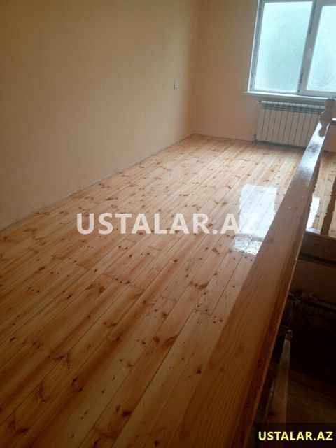 Pol parket laklanmasi 30 il təcrübə — Bakı