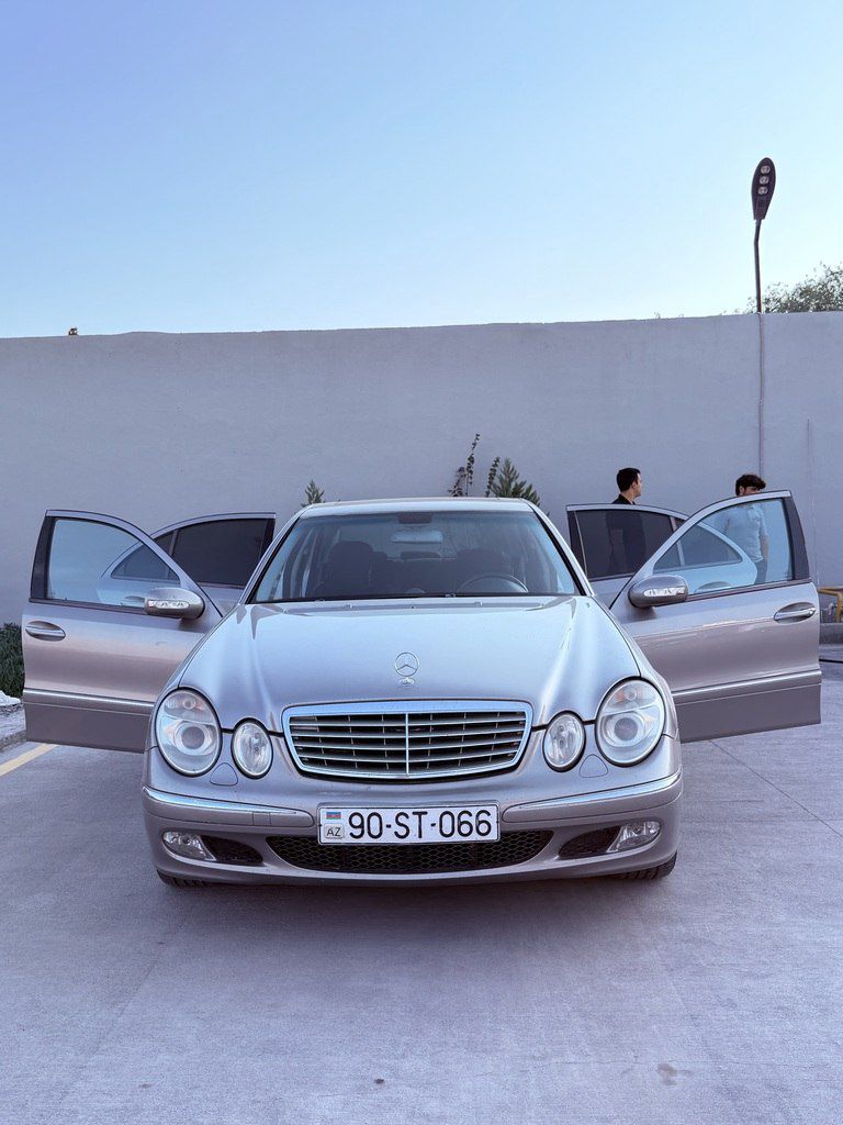 Mercedes E 240, 2.6 L, 2003 il, 349 000 km 90-ST-066 — Avtomobillər, Beyləqan (7)