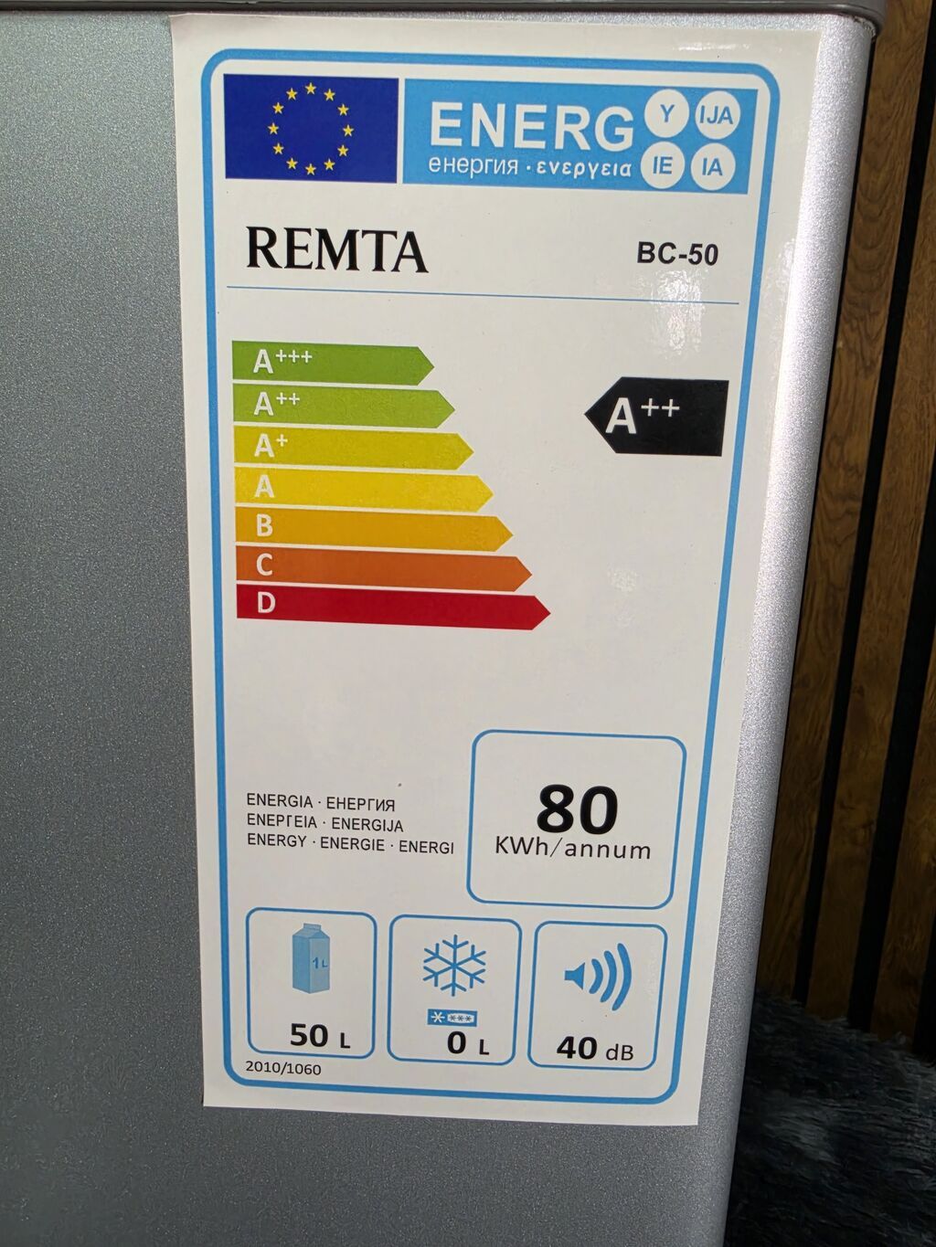 Yeni Mini Soyuducu Satılır, rəng - Gümüşü, Dolab içi — Soyuducular, Bakı (6)