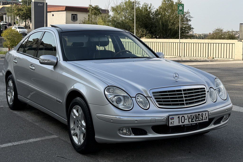 Mercedes E 240, 2.6 L, 2003 il, 266 000 km — Avtomobillər, Bakı (2)