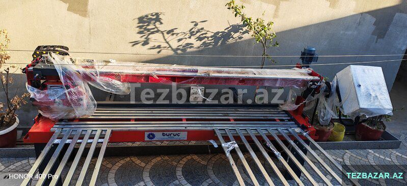 Mərmər və keromaqranit kəsən makina satilir — Mallar, Bakı (2)