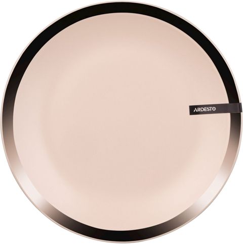 Boşqab Ardesto Liguria AR2926LCC, keramika, bej, 26 sm — Bakı