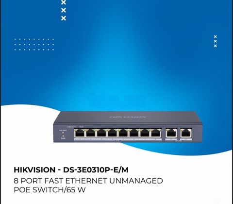 Hıkvısıon - DS-3E0310P-E/M swich hıkvısıon DS-3E0310P-E/M PoE Switch — SMARTECS AZ