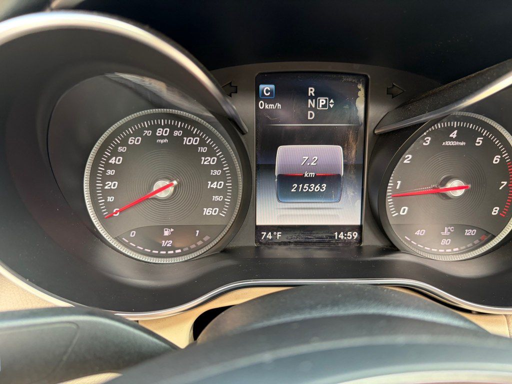 Mercedes C 300 4MATIC, 2.0 L, 2014 il, 215 658 km — Avtomobillər, Bakı (8)