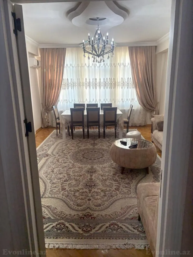 Kirayə verilir 2 otaqlı Mənzil Yeni tikili 110 m² Bakı, Yasamal r., Elmlər Akademiyası m — Bakı