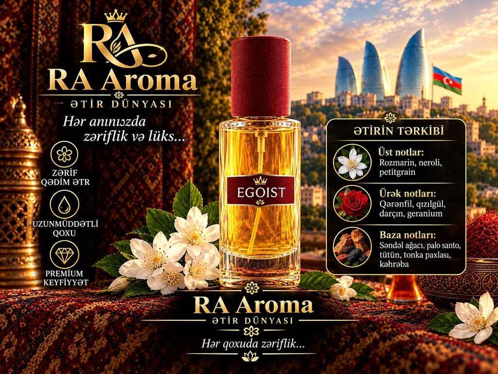 RA Aroma – Ətir Dünyası Yalnız orijinal keyfiyyətə yaxın ətirlər — Ətir, Lənkəran (3)