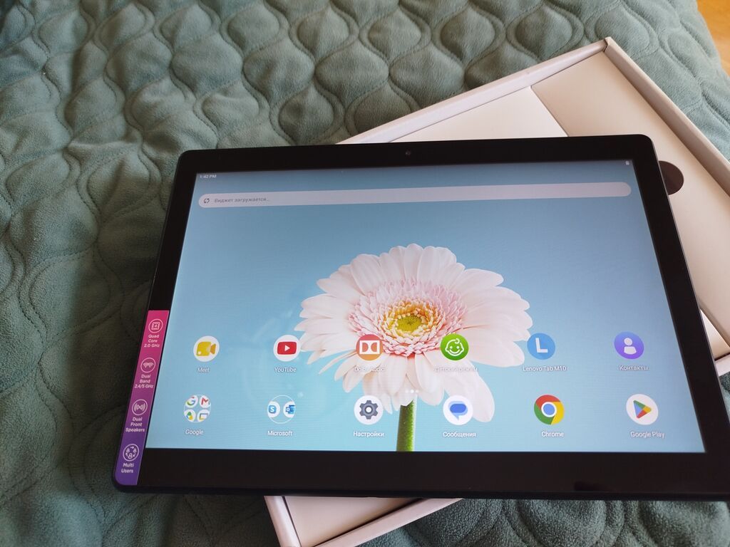 Lenovo Tab M10 HD planşet - Ekran: 10.1" HD (IPS) – video, film və — Lenovo, Bakı (4)