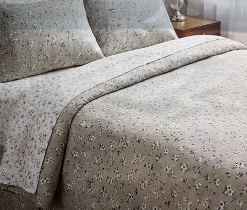 Yataq dəsti Empathy Home 3, yorğan üzü 160x220 sm 2 əd, mələfə 240x260 sm, yastıq üzü 50x70 sm 2 əd, ailəvi, ranfors, açıq yaşıl — Bakı