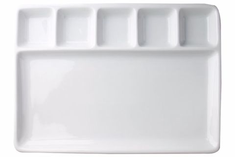 Boşqab Porland 04AP017534, farfor, ağ, 33 sm — Bakı