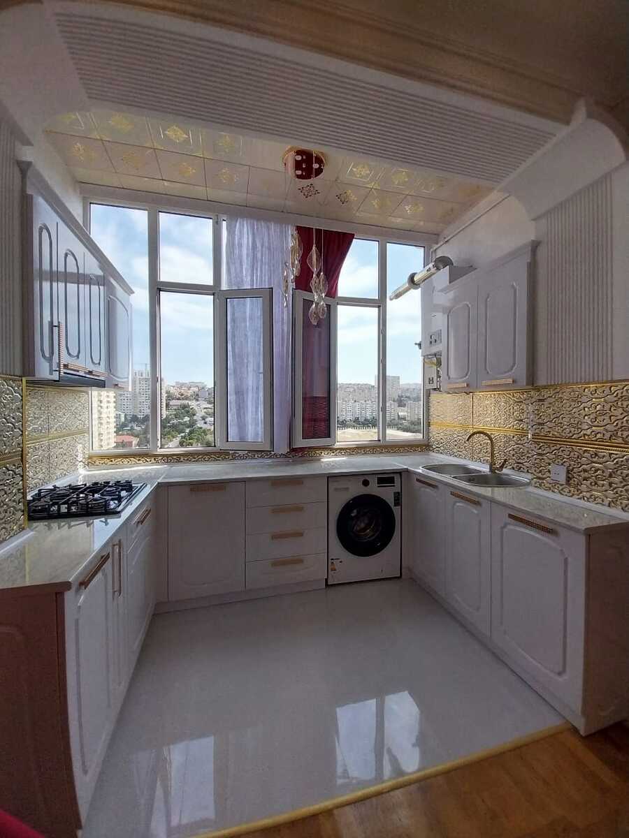 İcarəyə verilir 2 otaqlı yeni tikili 60 m² — Mənzil, Bakı (10)