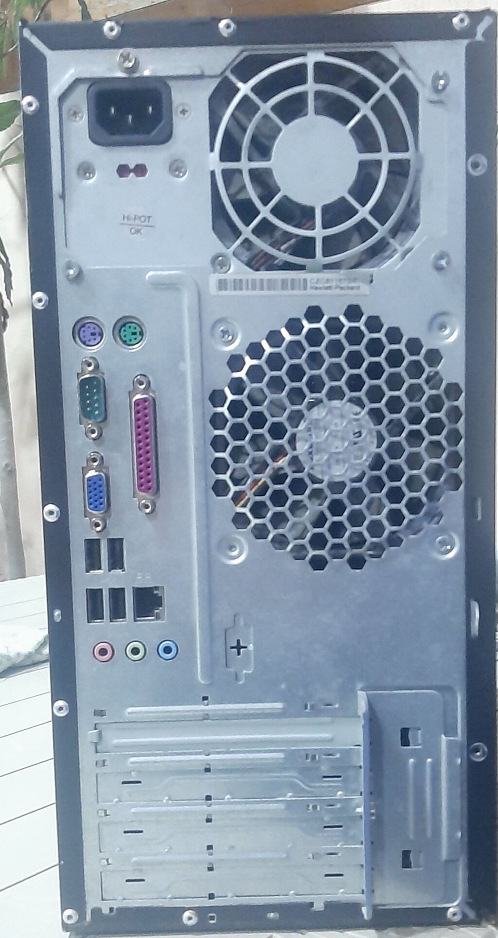 HP Compaq masaüstü sistem bloku - Prosessor: Intel Pentium (stiker — Masaüstü kompüterlər, Bakı (2)