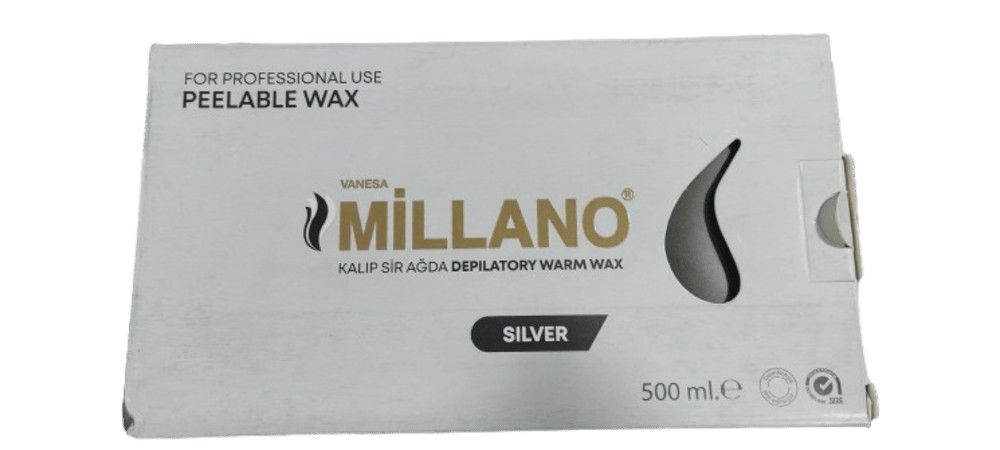 Depilyasiya üçün sərt mum Millano Silver, 500 ml — Mallar, Bakı