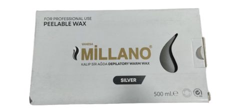 Depilyasiya üçün sərt mum Millano Silver, 500 ml — Bakı