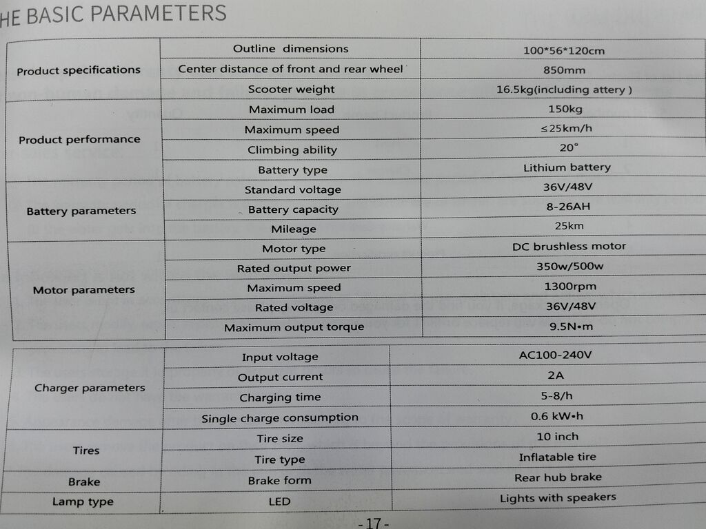 Elektrikli skuter – güclü ön işıqlar və amortizasiya ilə surət 60km — Skuterlər, Bakı (8)