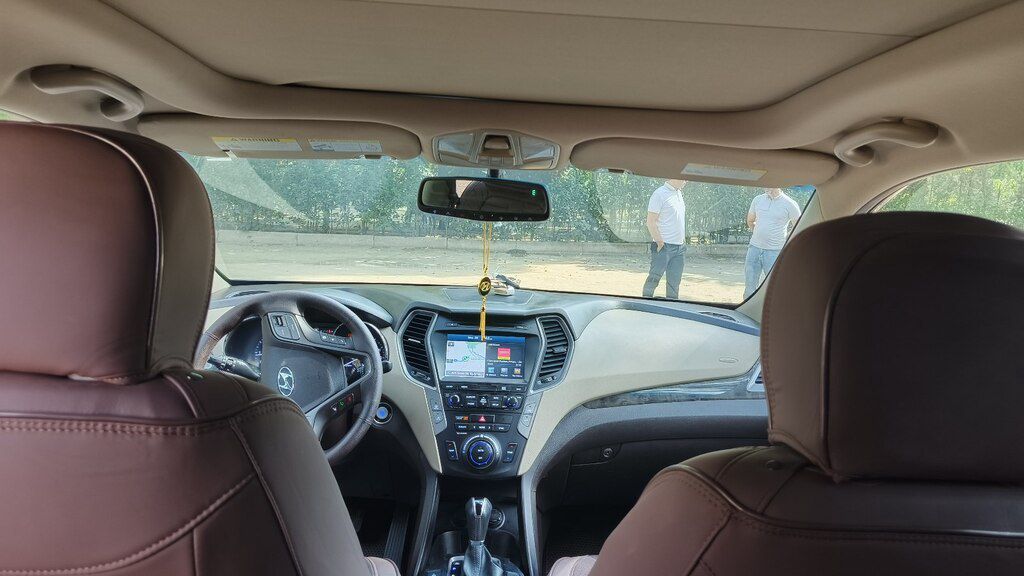 Hyundai Santa Fe, 2.0 L, 2017 il, 200 000 km — Avtomobillər, Gəncə (8)