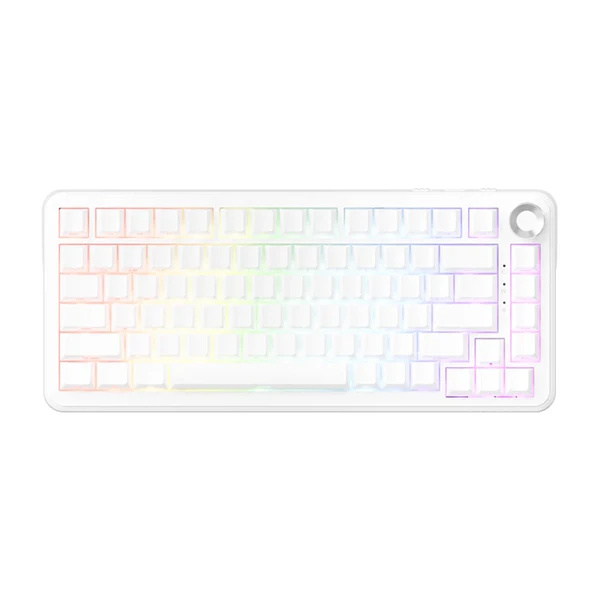 Ajazz AK820 Max HE Ultra White Gradient — Mallar, Bakı