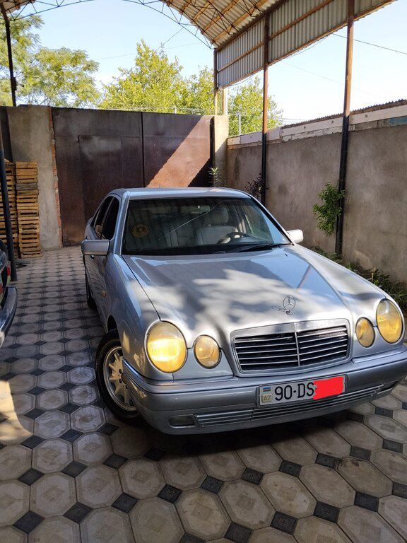 Mercedes E 230, 2.3 L, 1997 il, 200 008 km — Avtomobillər, Cəlilabad (5)