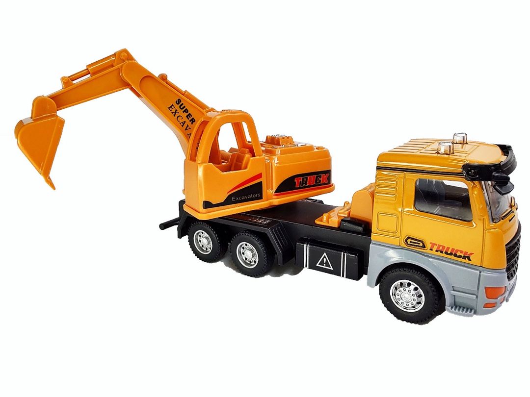 Ekskavator oyuncaq AV721598, narıncı, 3 yaşdan - İntex Azərbaycan 2025-798 — Mallar, Bakı
