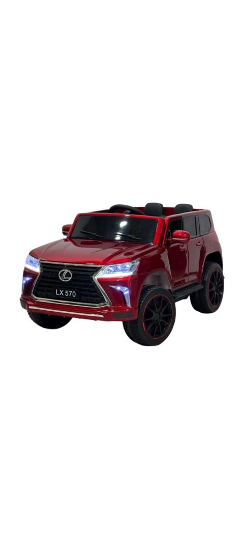 Uşaq elektrik avtomobili Lеxus LX570, qırmızı — Bakı