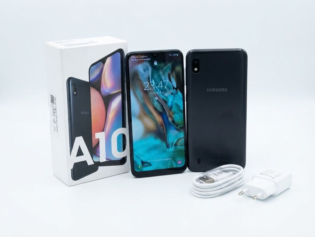 Samsung Galaxy A10, rəng - Qara, İki sim kartlı — Samsung, Digah