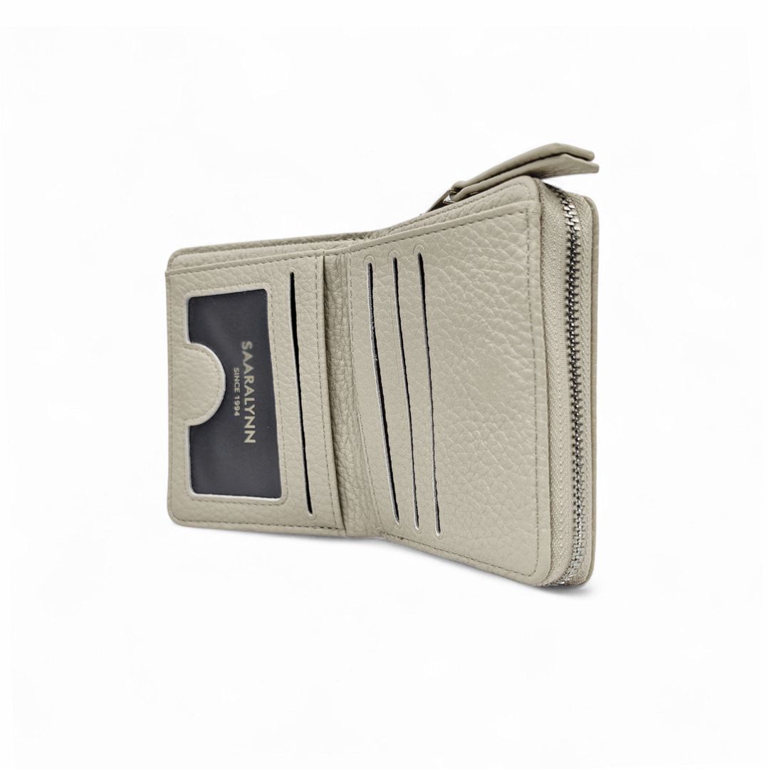 Portmone Saralyn, Bej, Poliuretan, 9х11 sm — Mallar, Bakı (3)