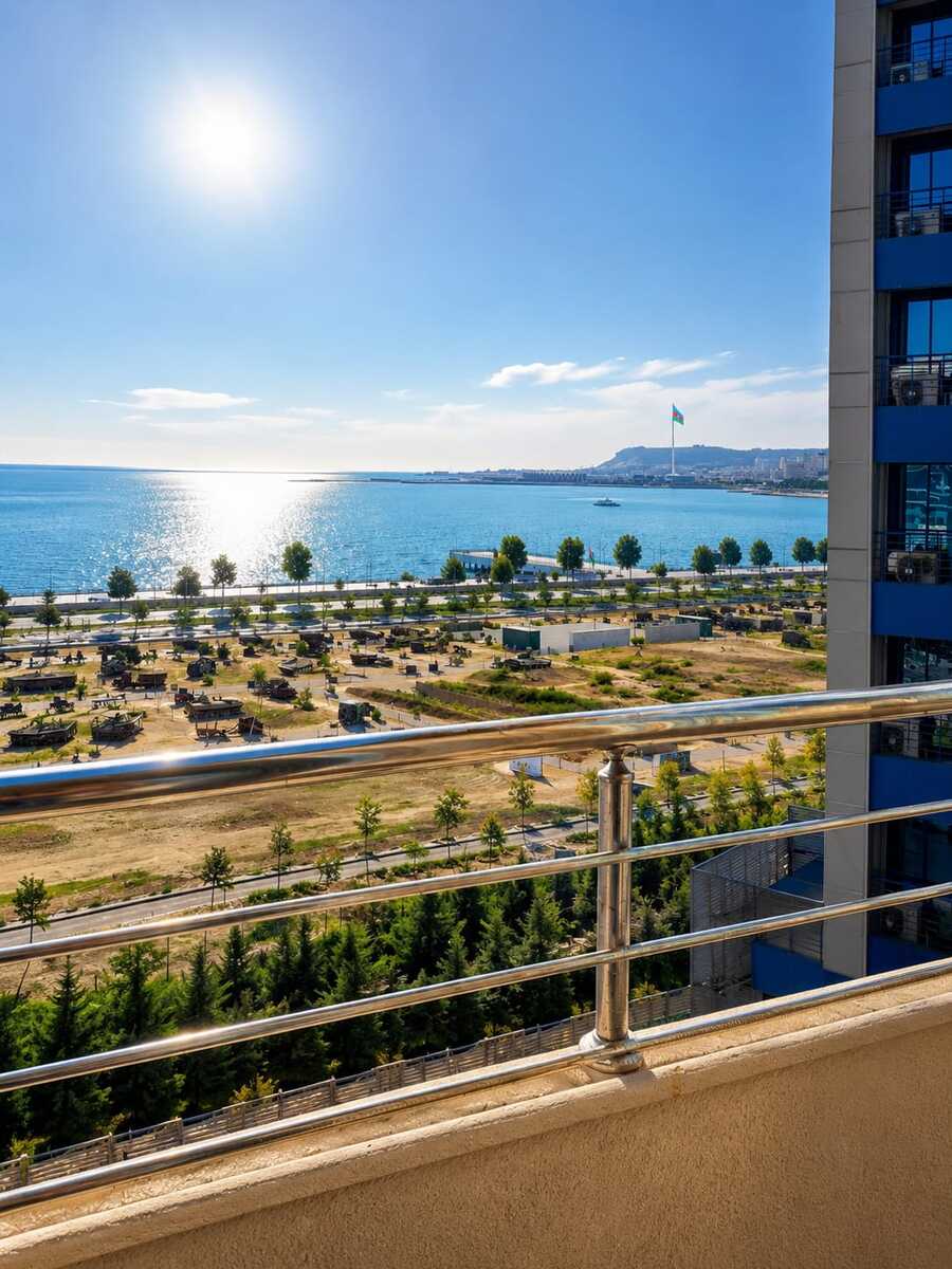 İcarəyə verilir 3 otaqlı yeni tikili 150 m² — Mənzil, Bakı (2)