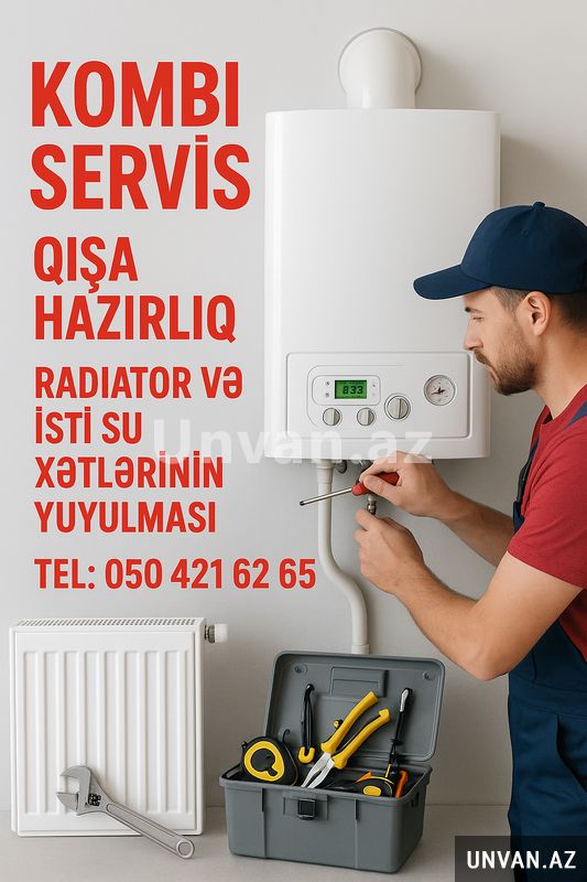 Kombi ustası — Kombi, qazanca və su isitici təmiri, Bakı (2)