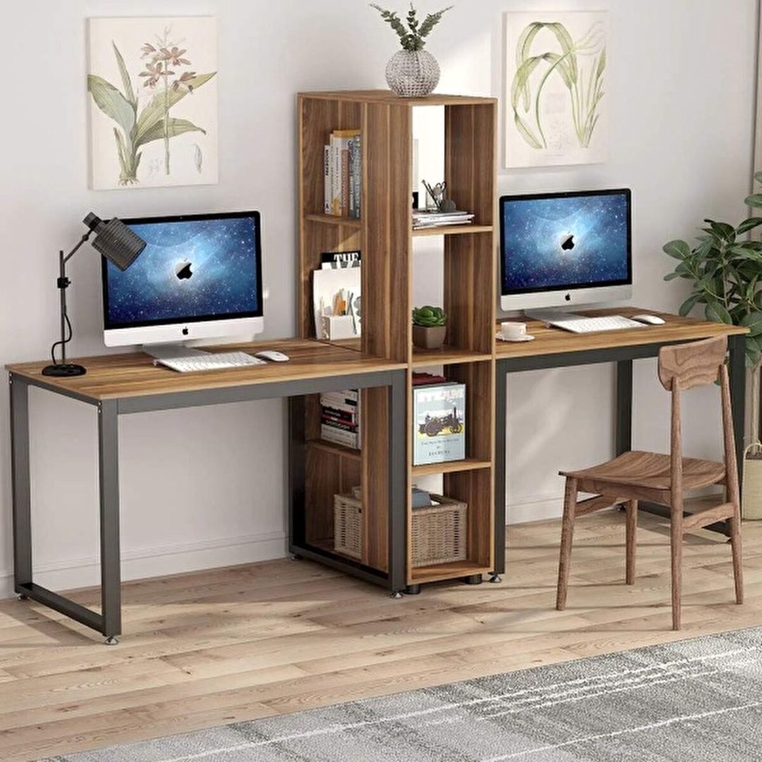 Yazı masası Elegant Wood ZARR306, laminat, 233x55x77 sm — Mallar, Bakı (2)