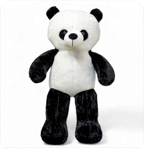 Yumşaq oyuncaq Panda OM15, 130 sm, ağ/qara — Bakı