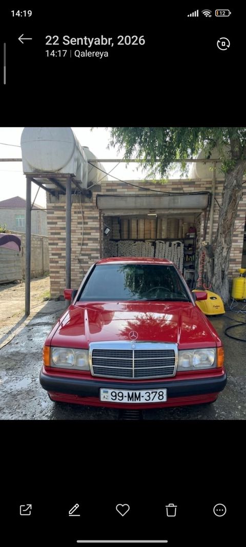 Mercedes-Benz 190 (W201): 2 l 1992 il Sedan — Digah