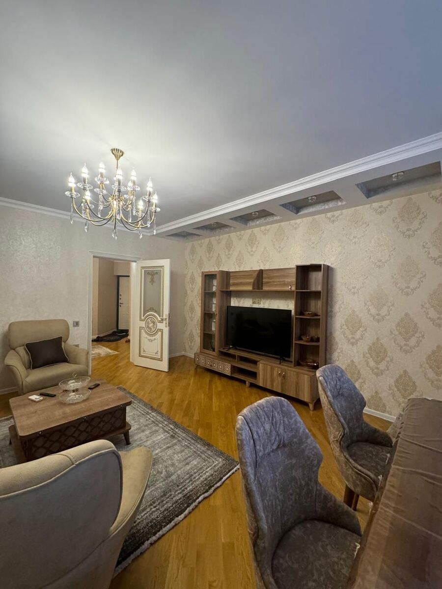 İcarəyə verilir 3 otaqlı yeni tikili 130 m² — Mənzil, Bakı