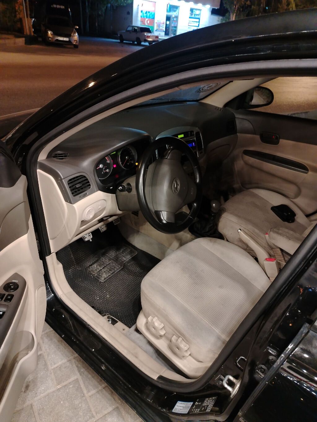 Hyundai Accent: 1.5 l 2008 il Sedan 77-HU-257 — Avtomobillər, Bakı (10)
