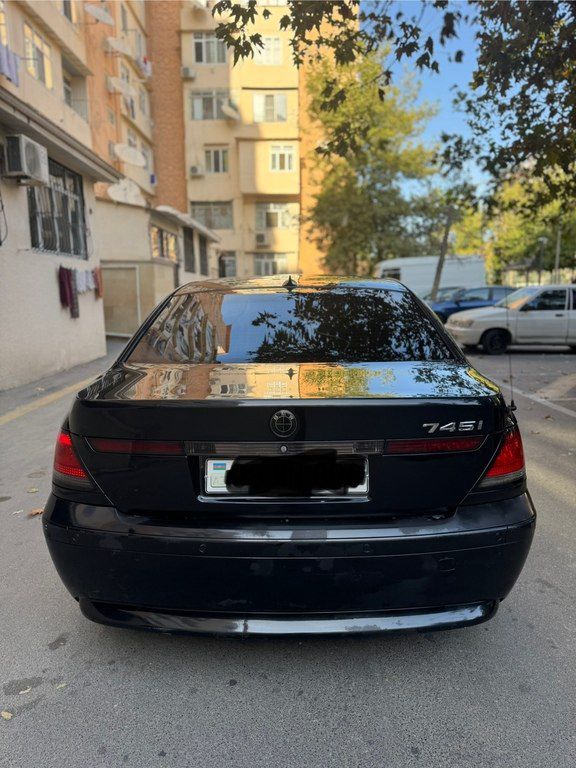BMW 745, 4.4 L, 2002 il, 176 000 km — Avtomobillər, Bakı (4)