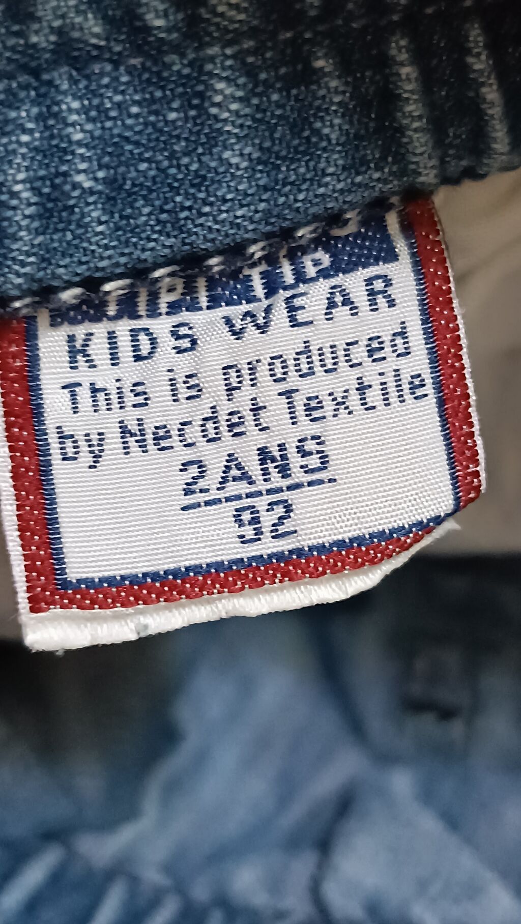 Uşaq cins şalvarı - Brend/istehsalçı: Necdet Textile (etiket: Kids — Uşaq geyimi, Bakı (2)