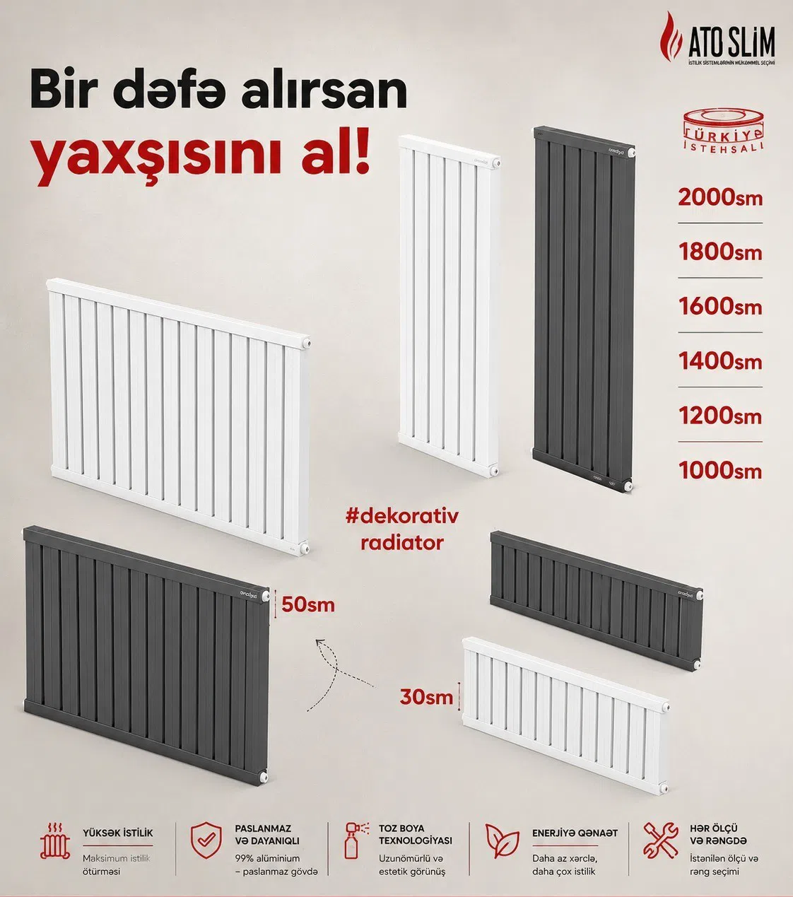 Radyal Radiator — Radiatorlar, Bakı (2)