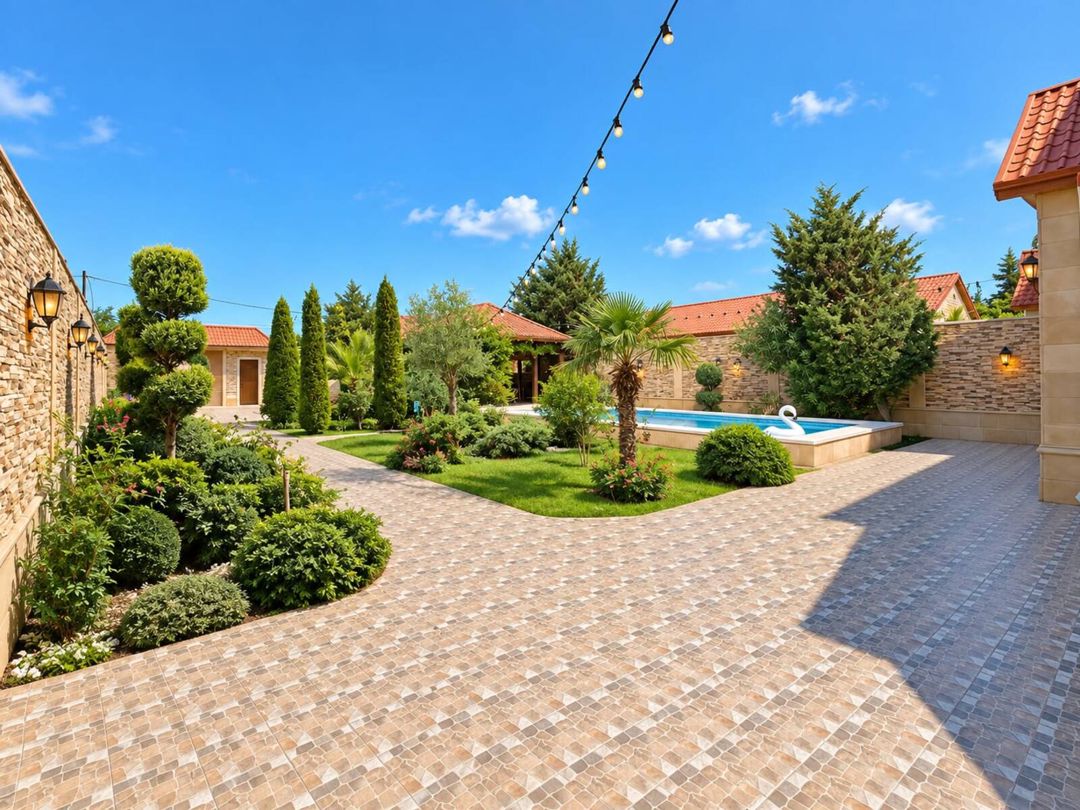 Satılır 5 otaqlı həyət evi/bağ evi 250 m² — Ev, villa, Bakı (12)