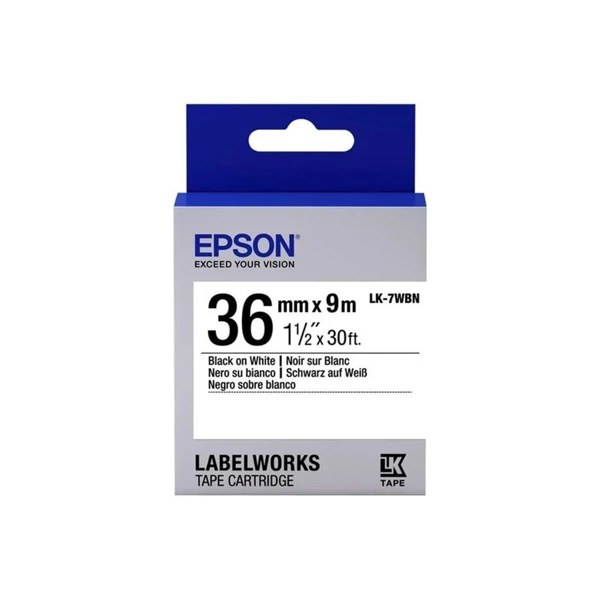 Epson LK-7WBN Black/White C53S657006 — Bakı